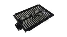 Royal Enfield GT 650 and Interceptor 650 Design D3 SS Radiator Grill Guard Black - SPAREZO